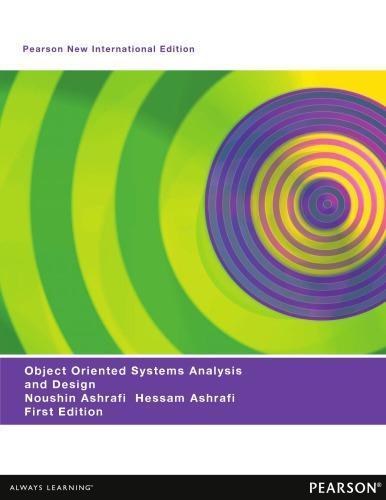 Object Oriented Systems Analysis And Design (PDF Instant Download)