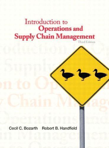 Introduction To Operations And Supply Chain Management 3Rd Edition (PDF Instant Download)