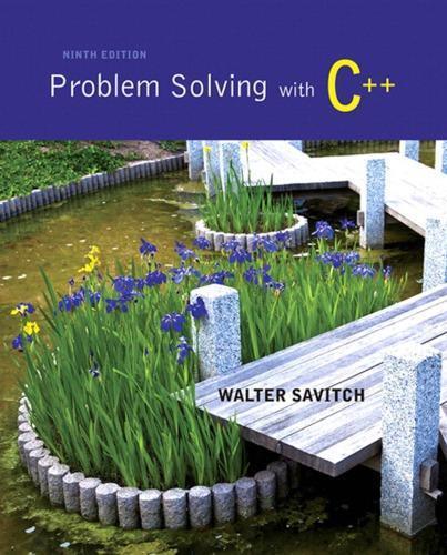 Problem Solving With C 9Th Edition (PDF Instant Download)