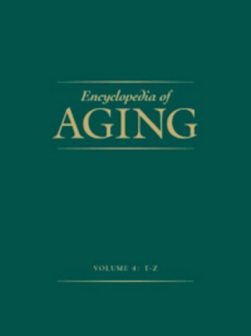 Encyclopedia of Aging (4 Volume Set) 1 Edition (PDF Instant Download)