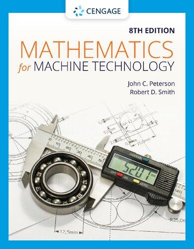 Mathematics For Machine Technology 8Th Edition (PDF Instant Download)