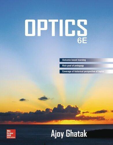Optics 6Th Edition (PDF Instant Download)
