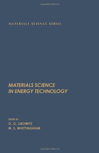 Materials Science in Energy Technology  Edition (PDF Instant Download)