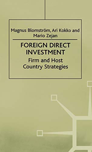 Foreign Direct Investment: Firm and Host Country Strategies    Edition (PDF Instant Download)