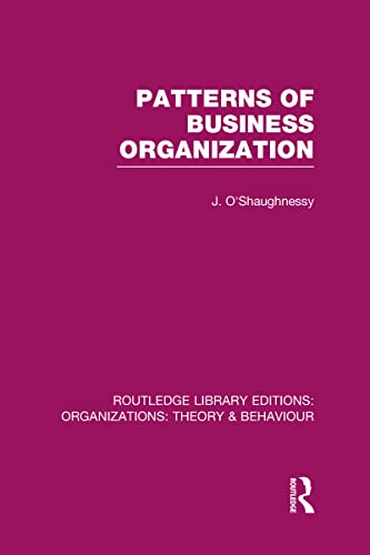 Patterns of Business Organization 1 Edition (PDF Instant Download)