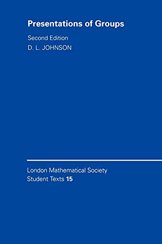 Presentations of Groups 2 Edition (PDF Instant Download)