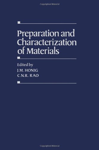 Preparation and Characterization of Materials  Edition (PDF Instant Download)