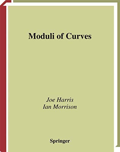Moduli of Curves 1 Edition (PDF Instant Download)