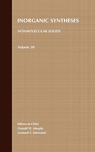 Inorganic Synthesis, Vol. 30  Edition (PDF Instant Download)
