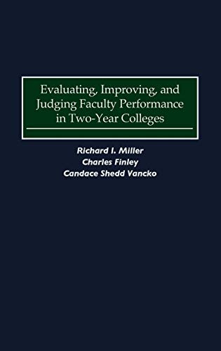 Evaluating, Improving, and Judging Faculty Performance in Two-Year Colleges  Edition (PDF Instant Download)