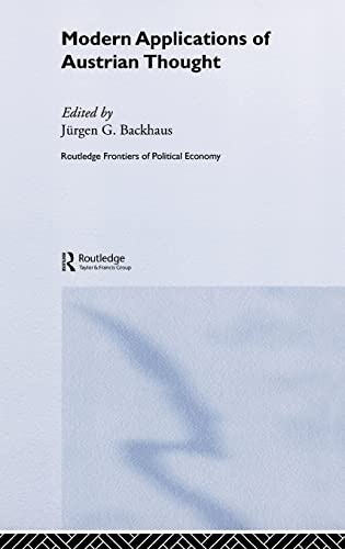 Modern Applications of Austrian Thought (Routledge Frontiers of Political Economy)    Edition (PDF Instant Download)