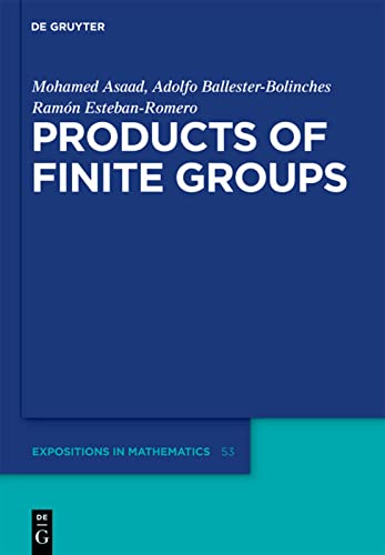 Products of finite groups  Edition (PDF Instant Download)