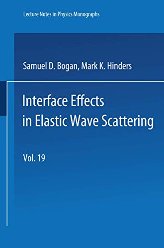 Interface effects in elastic wave scattering  Edition (PDF Instant Download)