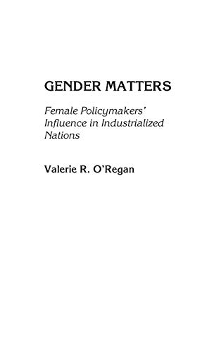 Gender Matters: Female Policymakers’ Influence in Industrialized Nations  Edition (PDF Instant Download)