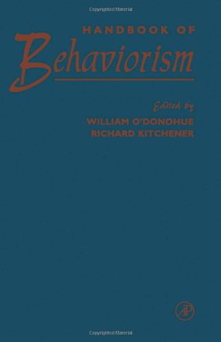 Handbook of Behaviorism    Edition (PDF Instant Download)