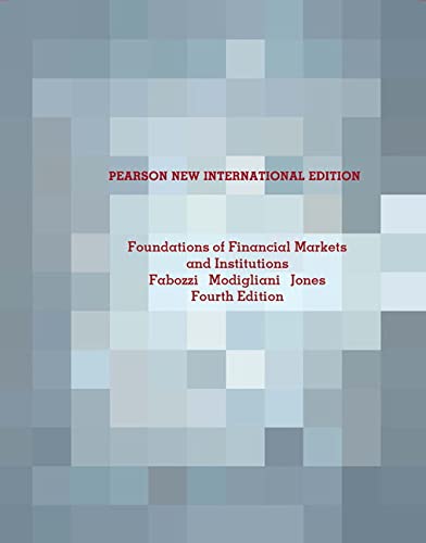 Foundations of Financial Markets and Institutions 4 Edition (PDF Instant Download)