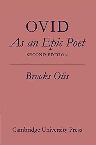 Ovid As An Epic Poet reprint Edition (PDF Instant Download)