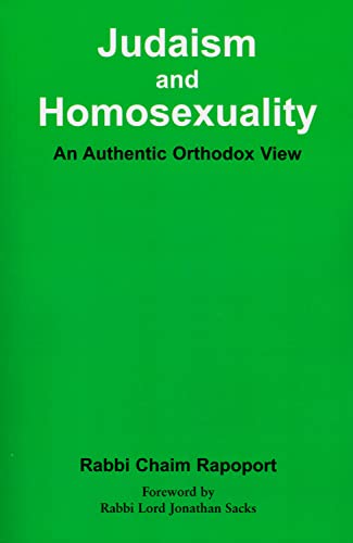 Judaism and Homosexuality - An Authentic Orthodox View  Edition (PDF Instant Download)