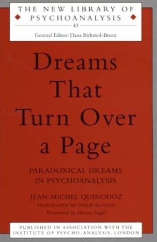 Dreams That Turn Over a Page: Paradoxical Dreams in Psychoanalysis 1 Edition (PDF Instant Download)