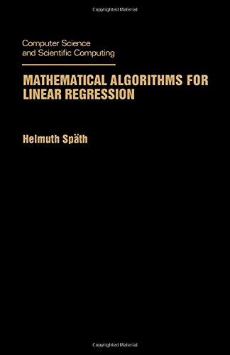 Mathematical Algorithms for Linear Regression  Edition (PDF Instant Download)