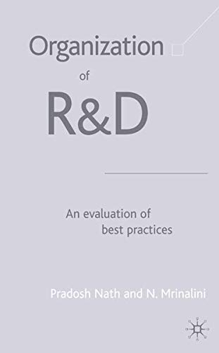 Organization of R & D: An Evaluation of Best Practices    Edition (PDF Instant Download)
