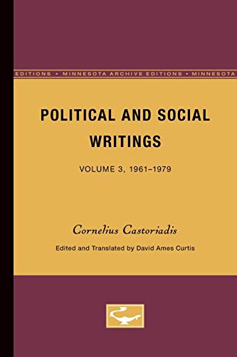 Political and Social Writings: Volume 3, 1961-1979 Minnesota Archive Editions Edition (PDF Instant Download)