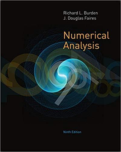 Numerical Analysis 9Th Edition (PDF Instant Download)