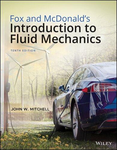 Fox And Mcdonalds Introduction To Fluid Mechanics (PDF Instant Download)