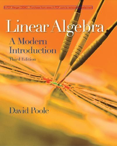 Linear Algebra A Modern Introduction 3Rd Edition (PDF Instant Download)