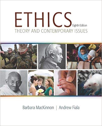 Ethics: Theory and Contemporary Issues 8th Edition (PDF Instant Download)