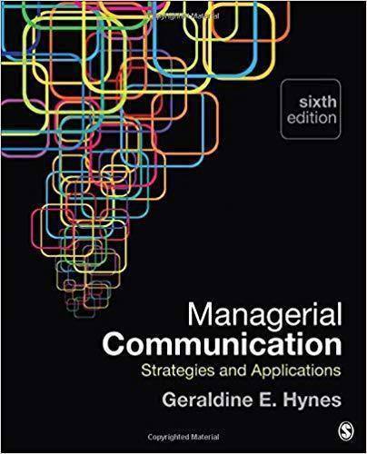 Managerial Communication Strategies And Applications 6Th Edition (PDF Instant Download)