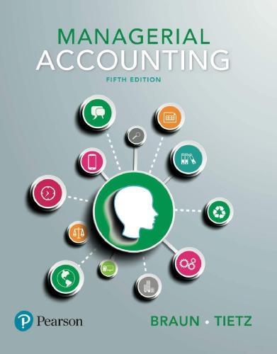 Managerial Accounting 5Th Edition (PDF Instant Download)