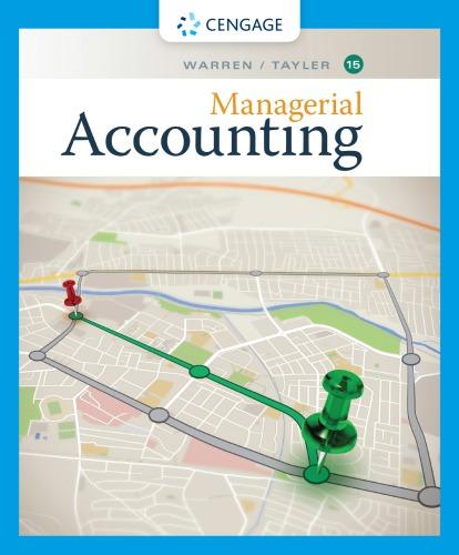 Managerial Accounting 15Th Edition (PDF Instant Download)