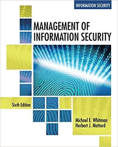 Management Of Information Security 6Th Edition (PDF Instant Download)