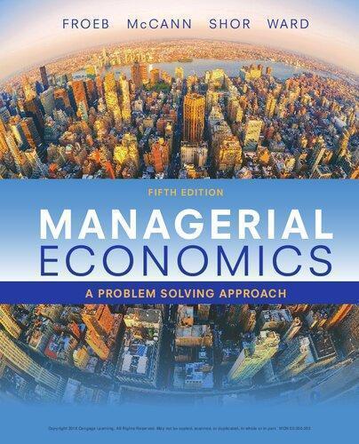 Managerial Economics A Problem Solving Approach 5Th Edition (PDF Instant Download)