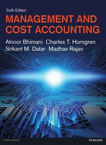 Management & Cost Accounting 6th Edition (PDF Instant Download)