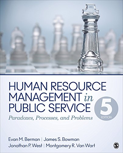 Human Resource Management in Public Service: Paradoxes, Processes, and Problems – 5th Edition (PDF Instant Download)