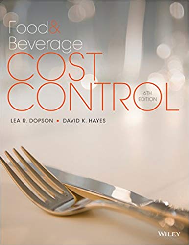 Food and Beverage Cost Control, 6th Edition (PDF Instant Download)