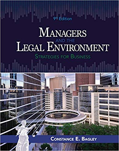 Managers and the Legal Environment: Strategies for Business 9th Edition (PDF Instant Download)