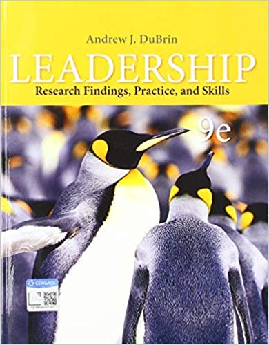 Leadership: Research Findings, Practice, and Skills 9th Edition (PDF Instant Download)