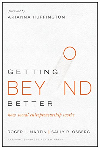 Getting Beyond Better: How Social Entrepreneurship Works (PDF Instant Download)