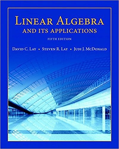 Linear Algebra and Its Applications 5th by David C. Lay (PDF Instant Download)