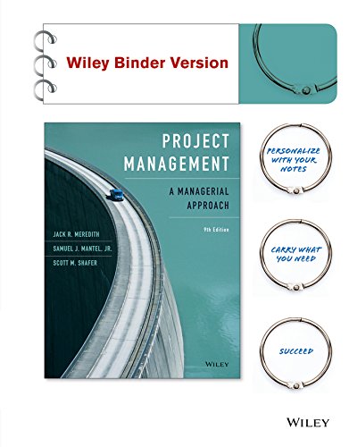 Project management: a managerial approach – 9th Edition (PDF Instant Download)