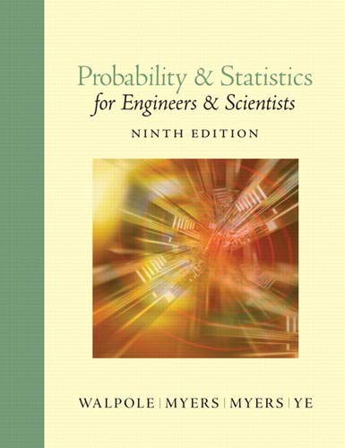 Probability and Statistics for Engineers and Scientists (9th Edition) (PDF Instant Download)