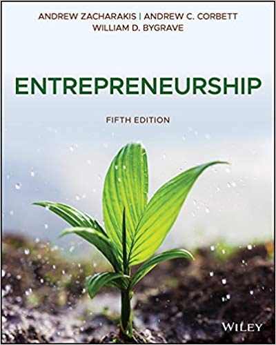 Entrepreneurship, 5th Edition by Andrew Zacharakis (PDF Instant Download)