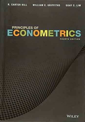 Principles of Econometrics, 4th Edition (PDF Instant Download)