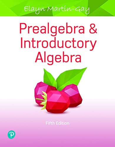 Prealgebra & Introductory Algebra (What's New in Developmental Math) 5-edition (PDF Instant Download)