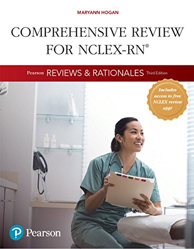 Pearson Reviews – Rationales: Comprehensive Review for NCLEX-RN (Hogan, Pearson Reviews – Rationales Series) 3rd Edition (PDF Instant Download)