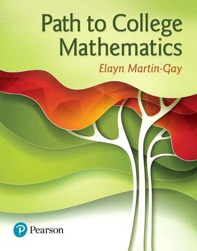 Path to College Mathematics 1-edition (PDF Instant Download)