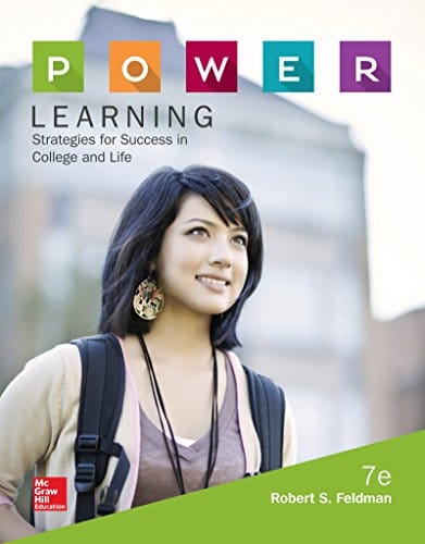 P.O.W.E.R. learning : strategies for success in college and life – 7th Edition (PDF Instant Download)